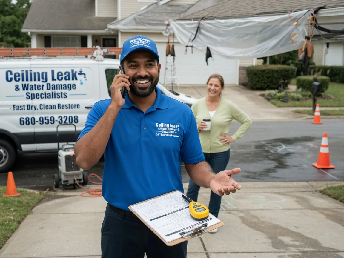 Ceiling Leak Cleanup Charleston, MO FAQs